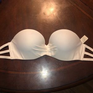 White Hollister bikini top